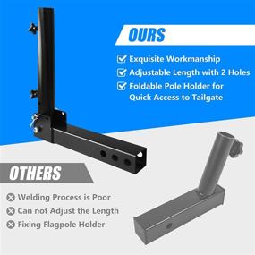 img 1 attached to SKYMIRO Foldable Flagpole Universal Receivers