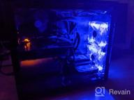 img 2 attached to Cooler Master MasterBox Lite 3.1 Micro-ATX Tower - Front Dark Mirror Panel, 3 Customizable Color Trims & Transparent Acrylic Side Panel (MCW-L3B3-KANN-01) review by Aditya ᠌