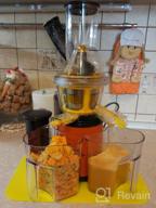 img 1 attached to Auger juicer Kitfort KT-1102-2, burgundy review by Barbara Wieleba ᠌