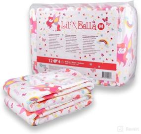 img 2 attached to 👶 Rearz Lil' Bella Adult Diapers - Medium Size - Cotton Candy Scented - Sample 2 Pack