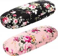 ezeso glasses case shell for women: stylish and practical protection logo