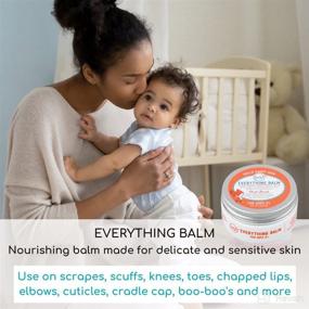 img 3 attached to 🌿 Lane & Co Everything Balm - Plant-Based Baby Care Balm for Diaper Rash, Cradle Cap, Chapped Lips, Dry Skin - Ideal for Sensitive Newborn Skin