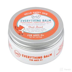 img 4 attached to 🌿 Lane & Co Everything Balm - Plant-Based Baby Care Balm for Diaper Rash, Cradle Cap, Chapped Lips, Dry Skin - Ideal for Sensitive Newborn Skin