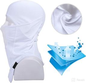 img 3 attached to Balaclava Protection Breathable Motorcycle White（Thin）