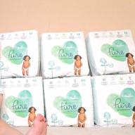img 1 attached to Pampers Pure Protection Disposable Baby Diapers Size 3, Mega Pack - 27 Count, Hypoallergenic and Unscented (Old Version) review by Anastazja Skorek ᠌