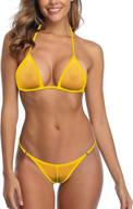 sherrylo see through mesh bikini women's clothing ~ swimsuits & cover ups logo