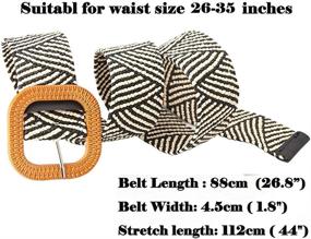 img 2 attached to ALAIX Fashion Stretchy Waistband Jumpsuit Women's Accessories via Belts