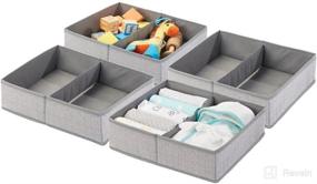 img 4 attached to MDesign Dresser Storage Organizer Playroom Nursery best in Furniture