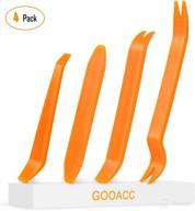 🔧 gooacc car door clip panel dashboard audio video installer pry tool kit - 4pcs logo