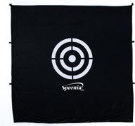 improve your golf game with the spornia 64x64 golf net target and backstop training aid logo