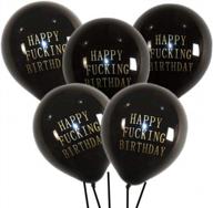 abusive funny happy birthday balloons logo