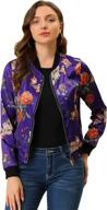 allegra womens sleeve collar floral women's clothing ~ coats, jackets & vests logo