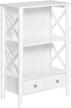 efficient and stylish bathroom storage solutions with kleankin x-frame freestanding cabinet logo