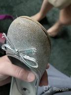 img 1 attached to FITORY Glitter Ballet Shoes for Little Girls, Size 12-13.5 review by Marcus Dorgham