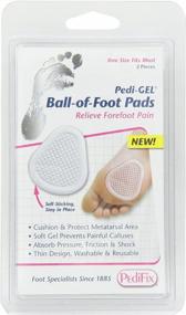 img 2 attached to Pack Of 2 PediFix Gel Pads For Ball-Of-Foot Comfort