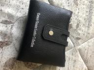 img 1 attached to Contacts Genuine Leather Bifold Double Men's Accessories review by George Bridgewater