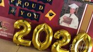 img 1 attached to Graduation Decorations 2021 - 117Pcs Graduation Party Supplies Pack, Including A Photo Background Cloth, 82 Latex Balloons Set,A Mega 2021 Foil Balloon, 3 Color Grad Foil Balloons,30Pcs Photo Booth Props,Great For 2021 Graduation Celebration review by Wayne Gilbert