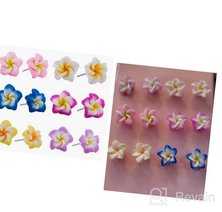 img 1 attached to 🐾 MiniHope 30 Pairs Cute Animal and Donut Stud Earrings for Kids, Hypoallergenic and Made with Polymer Clay - Best Gift for Girls review by David Miller