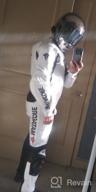 img 1 attached to MATACORE New White Motorcycle Leather Racing Suit CE Approved Protection (Large) review by Adam Price