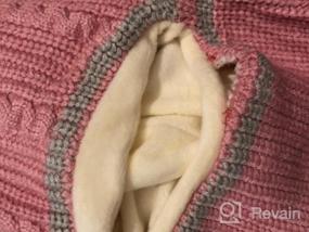 img 7 attached to Зимняя теплая повязка на ушки для девочек: шарф идеальный для холодной погоды и дополнительного тепла.