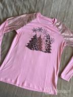 img 1 attached to Get Festive In Style With Leopard Sequined Christmas Tree T-Shirt For Women review by Jeff Gopala