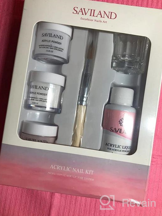 img 1 attached to Upgrade Your Nail Game With Saviland'S 4-Piece Kolinsky Acrylic Brush Set For Professional Results At Home And In Salons review by Firman Harrington