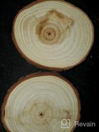 картинка 1 прикреплена к отзыву 30 Pcs 2.4-2.8 Inch Natural Wood Slices - Unfinished Wooden Circles For DIY Crafts, Arts Painting & Christmas Ornaments | Fuyit от Jonathan Sriubas