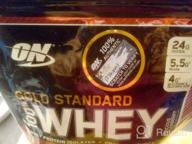 img 1 attached to Optimum Nutrition's Vanilla Ice Cream Gold Standard Whey Protein Powder, 2lb - May Vary in Packaging review by Anastazja Lenarcik ᠌