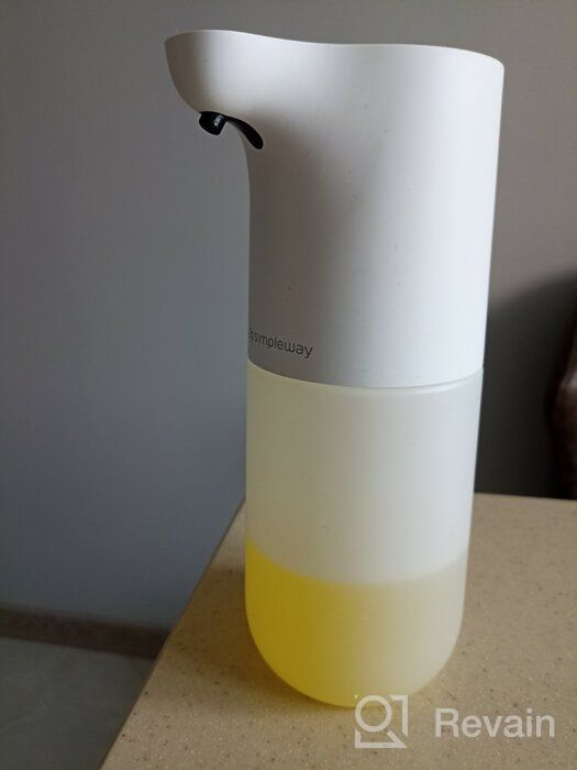 img 1 attached to Xiaomi Simpleway Automatic Foam Soap Dispenser R1 plus review by Franciszka Koliber ᠌