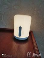 img 2 attached to Xiaomi Bedside Lamp 2 LED Night Light, 9W Armature Color: White, Plateau Color: White, Version: Rostest (EAC) review by Anastazja Kwiatkowsk ᠌