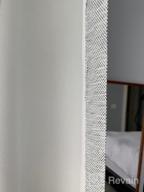 img 1 attached to 42X63 Inch Gray Textured Linen Thermal Blackout Grommet Curtains For Sliding Glass Doors - Leadtimes review by Eddie Man