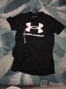 img 3 attached to Футболка с коротким рукавом для мальчиков Sportstyle Logo от Under Armour