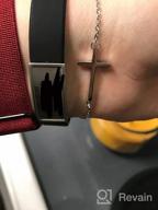 img 1 attached to 🙏 Rose Gold and Silver Sideways Cross Bracelets by WDSHOW review by Patrick Hamman