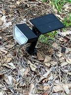 img 1 attached to 6 Pack Linkind Solar Spot Lights Outdoor - RGB Color Changing, IP67 Waterproof & Adjustable Panel For Yard Patio Trees review by Nathan Kumar
