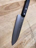 img 2 attached to 🔪 Tojiro F-301 Santoku Knife with 17 cm Precision Blade - Masterful Cutting Tool for Culinary Perfection review by Wiktor Skowroski ᠌