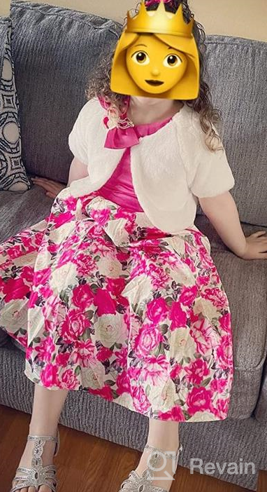 img 1 attached to Sleeveless Printed Sundresses: Perfect Occasionwear for Toddler Girls' Clothing in Dress Collection review by Jerry Delozier