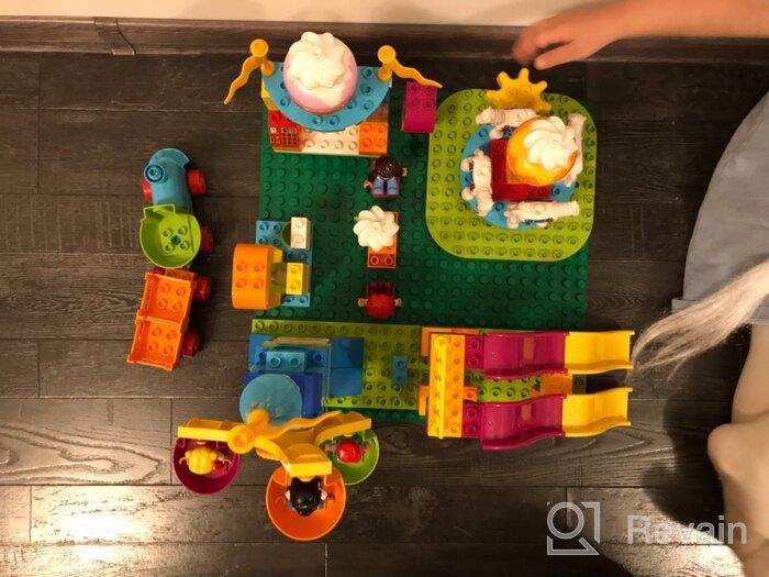 img 2 attached to 🟩 LEGO DUPLO Creative Play Large Green Building Plate 2304 - Building Kit with 1 Piece review by Anastazja Zawadzka ᠌