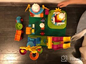 img 4 attached to 🟩 LEGO DUPLO Creative Play Large Green Building Plate 2304 - Building Kit with 1 Piece