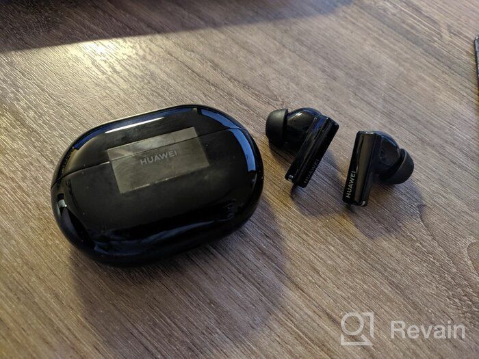 img 1 attached to 🎧 Huawei FreeBuds Pro Earbuds with Advanced Noise Cancellation, Bluetooth 5.2, and 3-Mic System for iOS and Android (Carbon Black) review by Kio Park ᠌