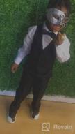 img 1 attached to Elegant Tuxedo Blazer Bowtie Set for Boys' Formal Wedding Attire review by Eric Timbeross