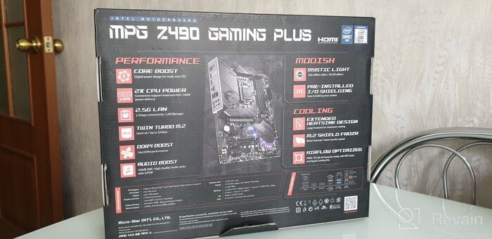 img 3 attached to MSI MPG Z490 Gaming Plus: Ultimate Gaming Motherboard with 10th Gen Intel Core, DDR4, Dual M.2 Slots, USB 3.2 Gen 2, Mystic Light RGB, and 2.5G LAN review by Adithep Chaisan ᠌