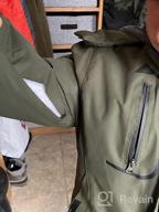 img 1 attached to GEMYSE Boys' Waterproof Fleece Windproof Jacket: Clothing, Jackets & Coats review by Derek Jha