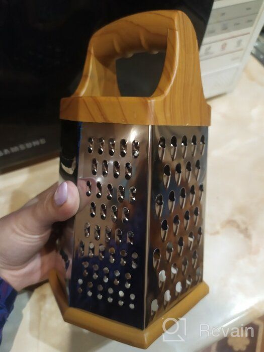 img 1 attached to 🔪 6-Sided Vegetable Cutter: Efficient Grater-Chopper Manual for Veggies, Fruits, Cheese, and Fish review by Agata Gobiowska ᠌