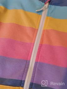 img 5 attached to Rainbow Patchwork Mud Kingdom Sweatshirt for Boys