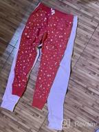 img 1 attached to 👖 Cozy and Stylish: Amazon Essentials Fleece Jogger Heather Girls' Clothing review by Bridget Robinson
