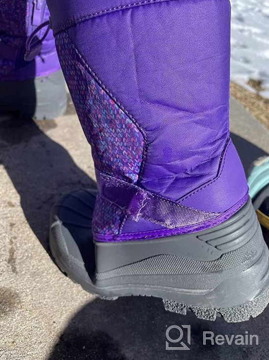 img 1 attached to 👞 Waterproof Winter Shoes and Boots for Toddler Boys by KomForme review by Marcus Loeffler