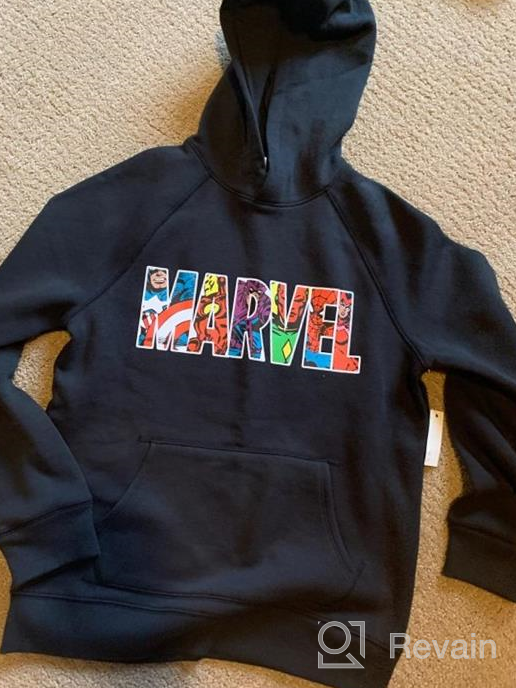 img 1 attached to Top-quality Amazon Essentials Boys' Disney Star Wars Marvel Fleece Pullover Sweatshirt Hoodies review by Brandon Jaime