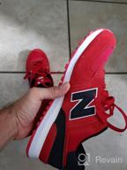 img 1 attached to Premium Comfort and Style: Men's New Balance 574V1 Synthetic Sneakers review by Terry West