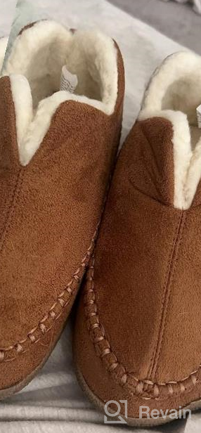 img 1 attached to Cozy Up With Wishcotton'S Women'S Ankle Bootie Moccasin Slippers - Perfect For Winter! review by Young Toulson