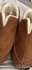 img 5 attached to Cozy Up With Wishcotton'S Women'S Ankle Bootie Moccasin Slippers - Perfect For Winter!